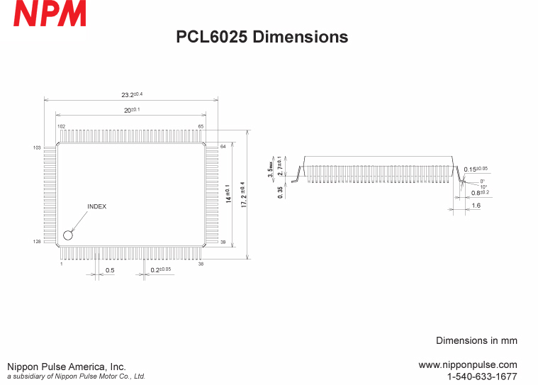 PCL6025B system drawing